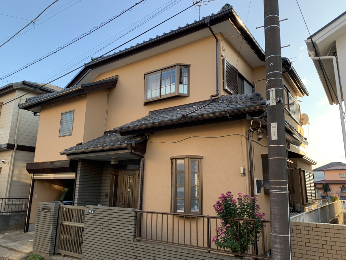 千葉県千葉市若葉区　外壁塗装　屋根塗装　ビフォーアフター